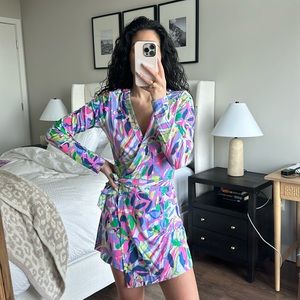 Lilly Pulitzer longsleeve Romper